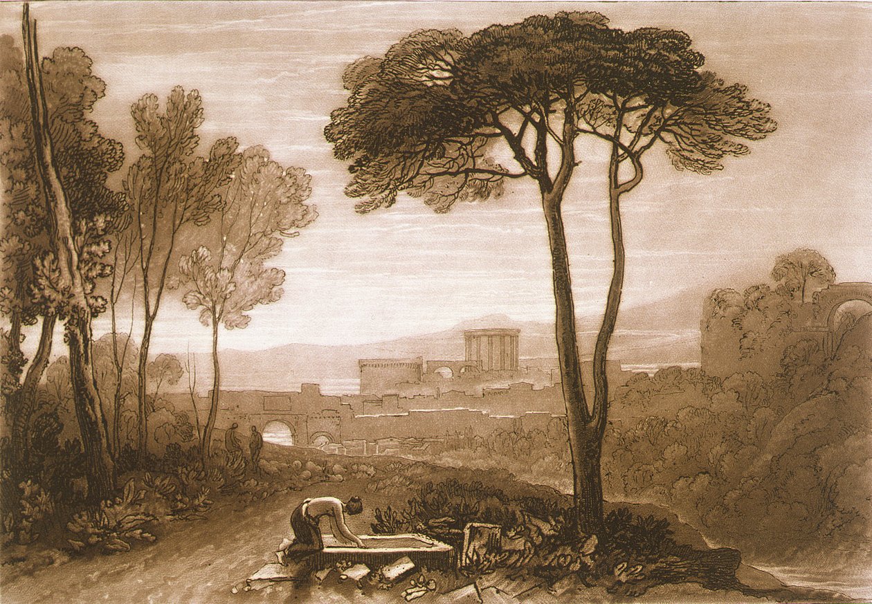 Szene in der Campagna, aus dem 