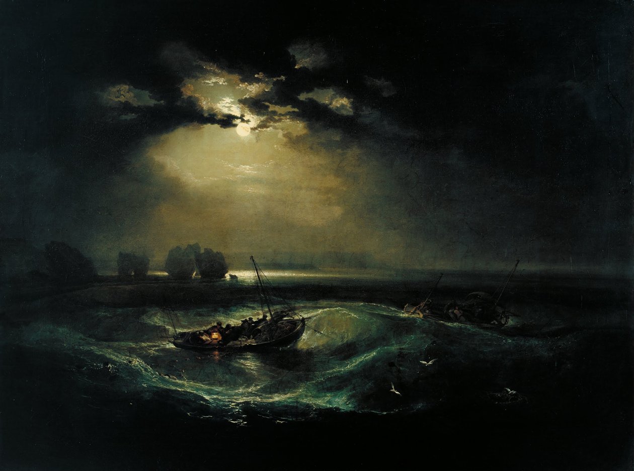 Fischer auf See von Joseph Mallord William Turner