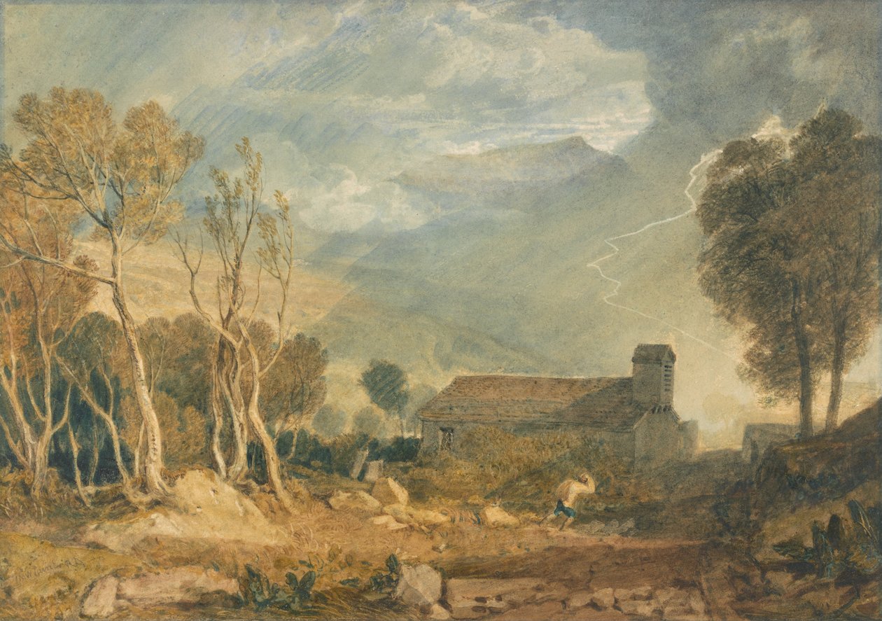 Ingleborough von Chapel-Le-Dale von Joseph Mallord William Turner