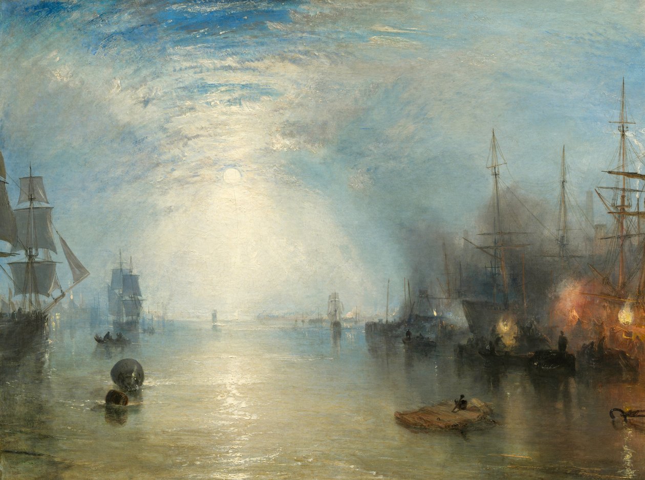 Kohlenträger bei Mondlicht von Joseph Mallord William Turner