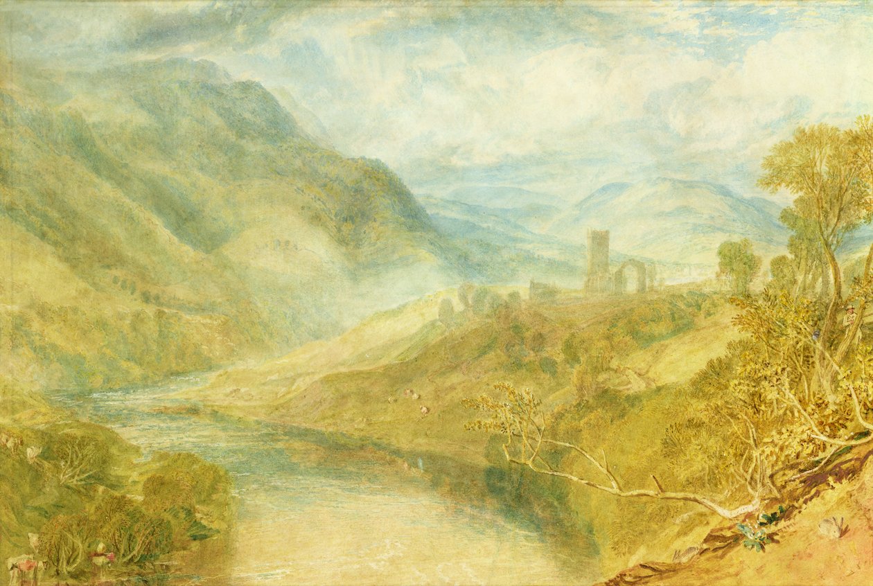 Merwick Abbey von Joseph Mallord William Turner