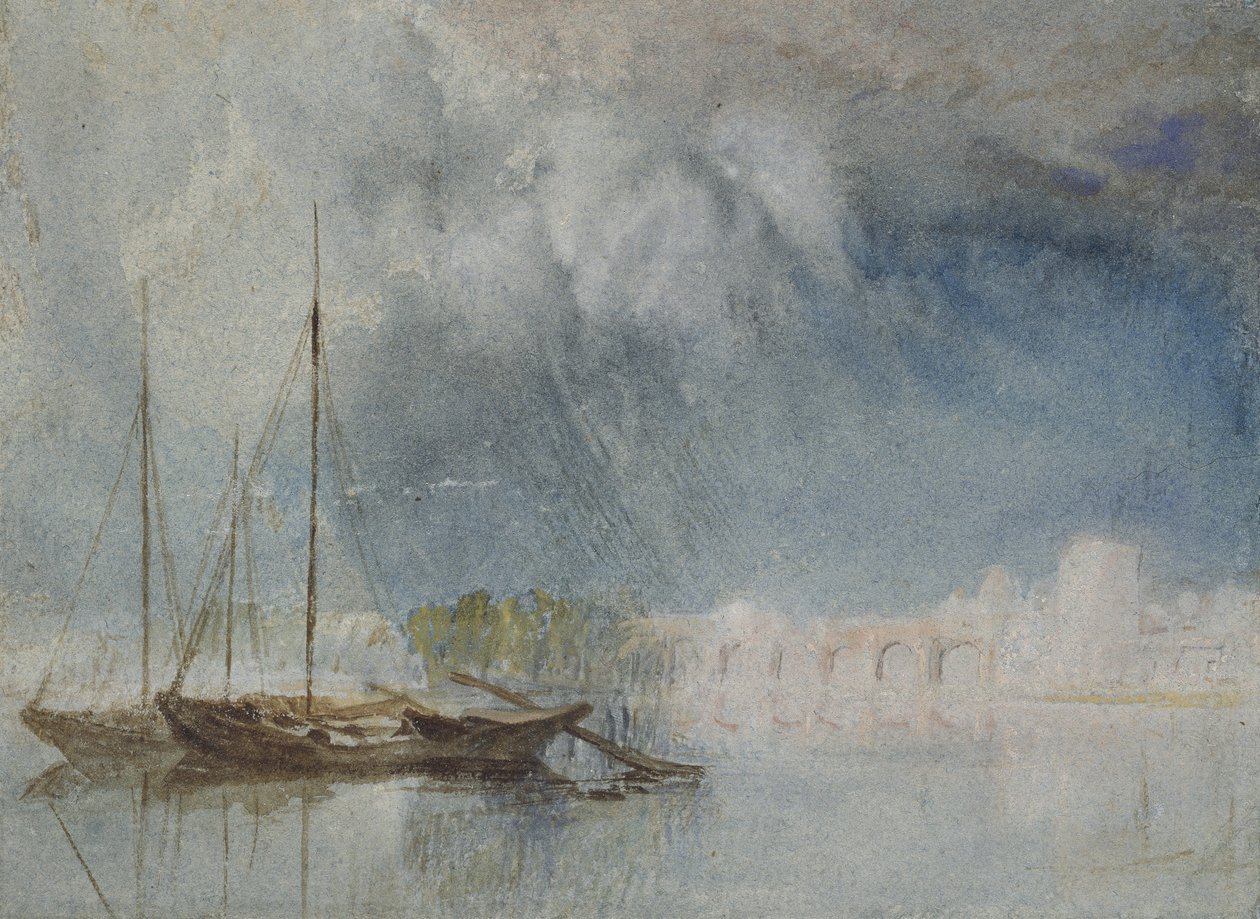 Nantes: Pont Pirmil, ca. 1830 von Joseph Mallord William Turner