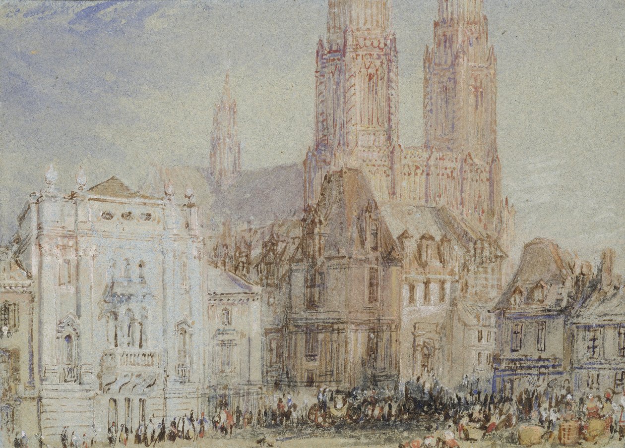 Orléans, um 1830 von Joseph Mallord William Turner