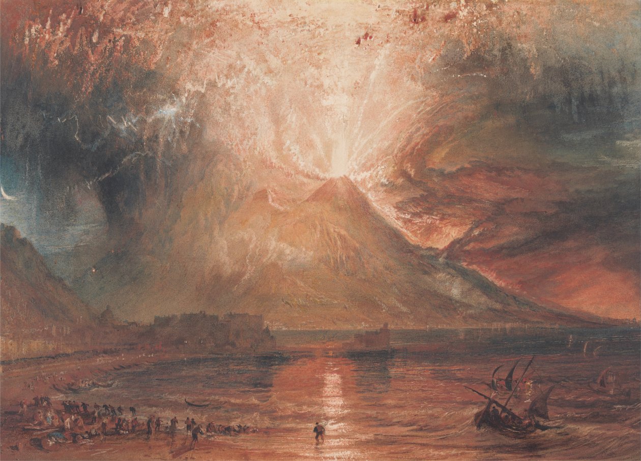 Vesuv in Eruption von Joseph Mallord William Turner