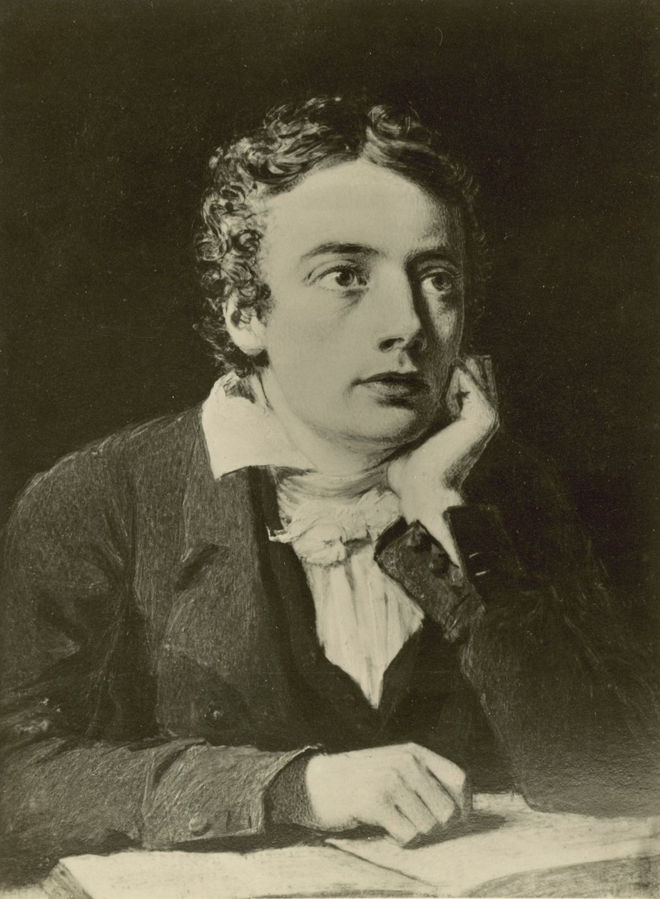 John Keats, englischer Dichter von Joseph (after) Pennell