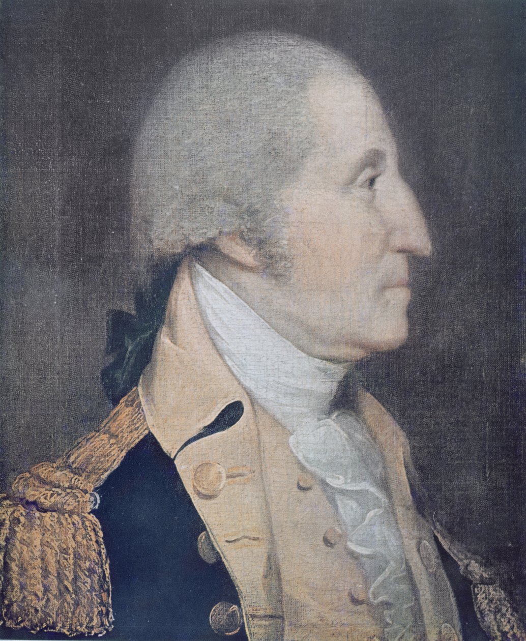 George Washington (1732-99) von Joseph (after) Wright