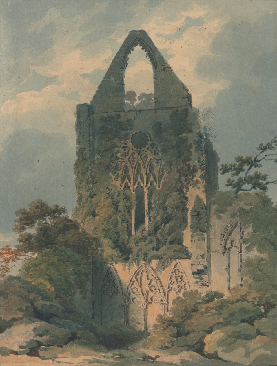 Tintern Abbey von Joseph Clarendon Smith