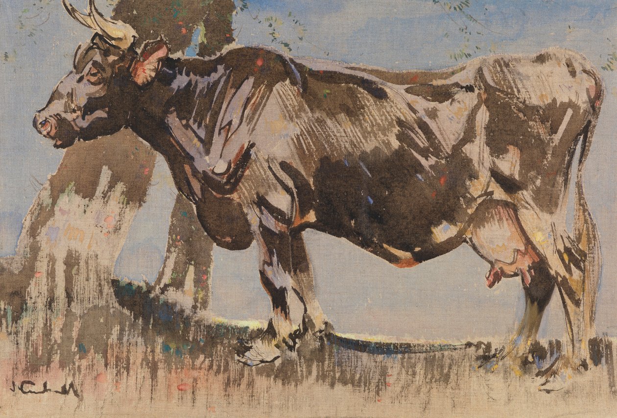Die alte Kuh von Joseph Crawhall