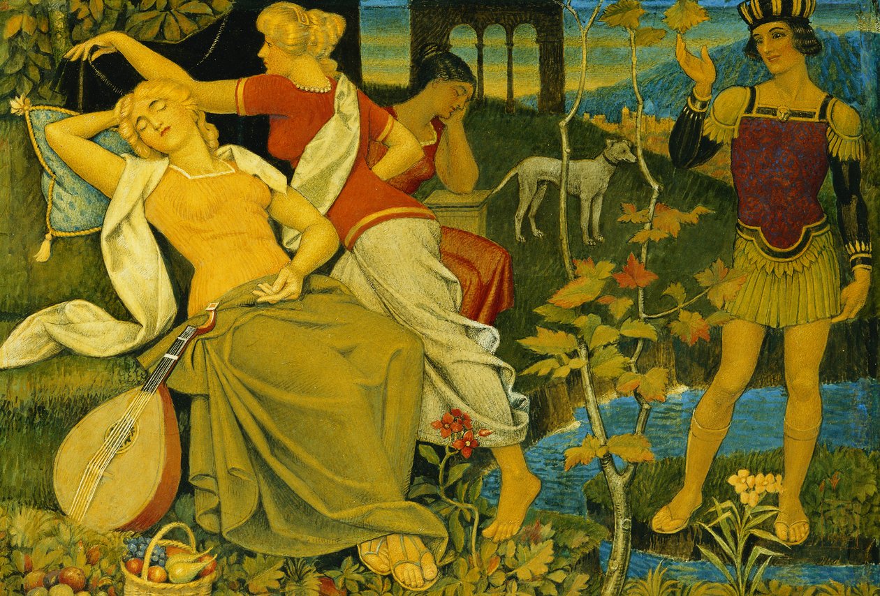 Schlafende Schönheiten von Joseph Edward Southall