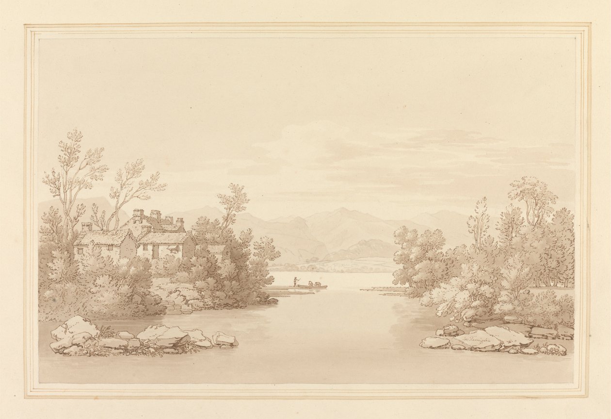 Pooley Bridge von Joseph Farington