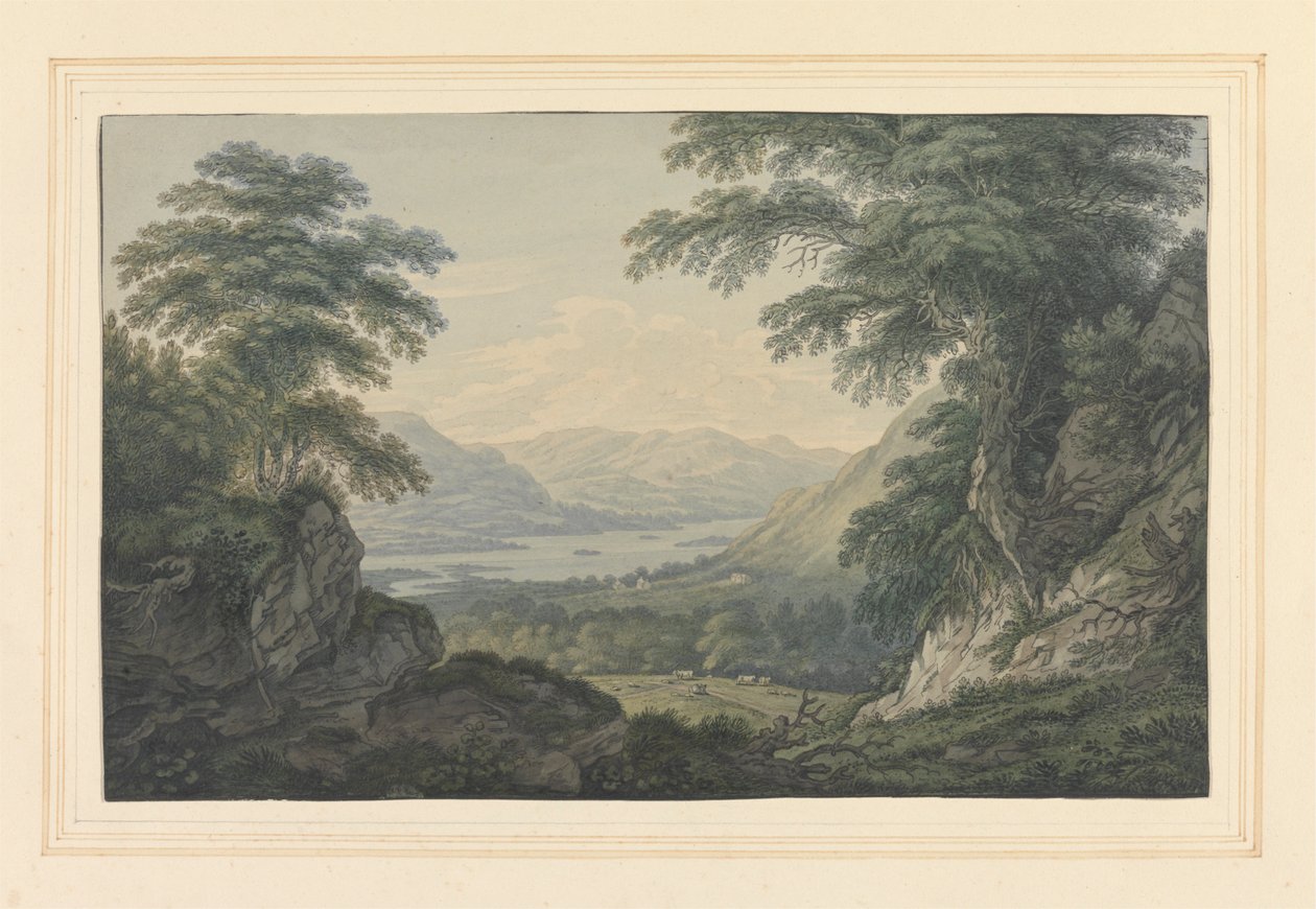 Oberes Ende von Ullswater von Joseph Farington