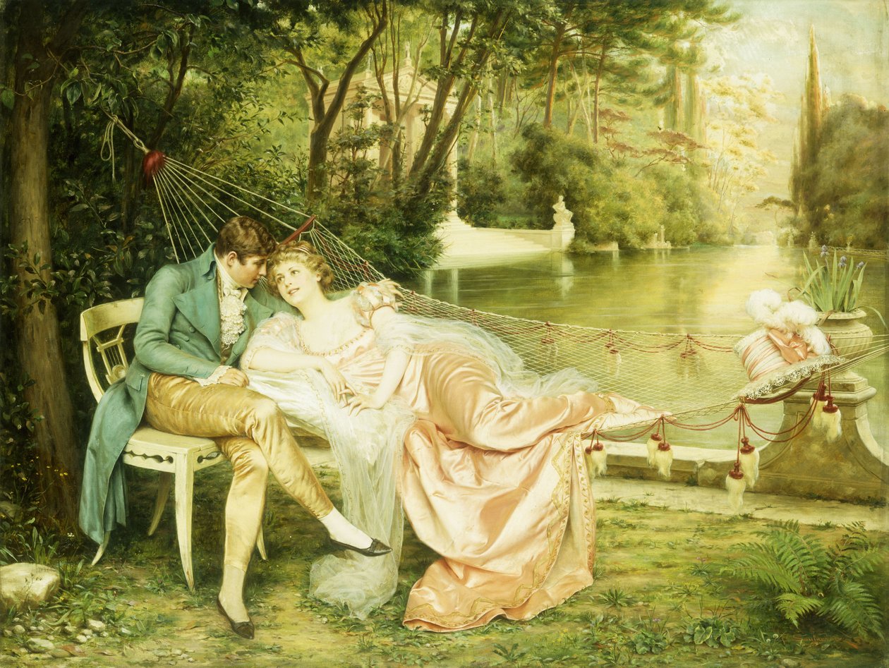 Flirt von Joseph Frederick Charles Soulacroix