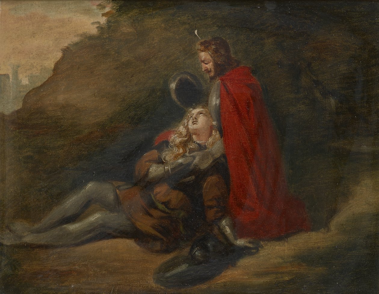 Sterbender Krieger von Joseph Hasslwander