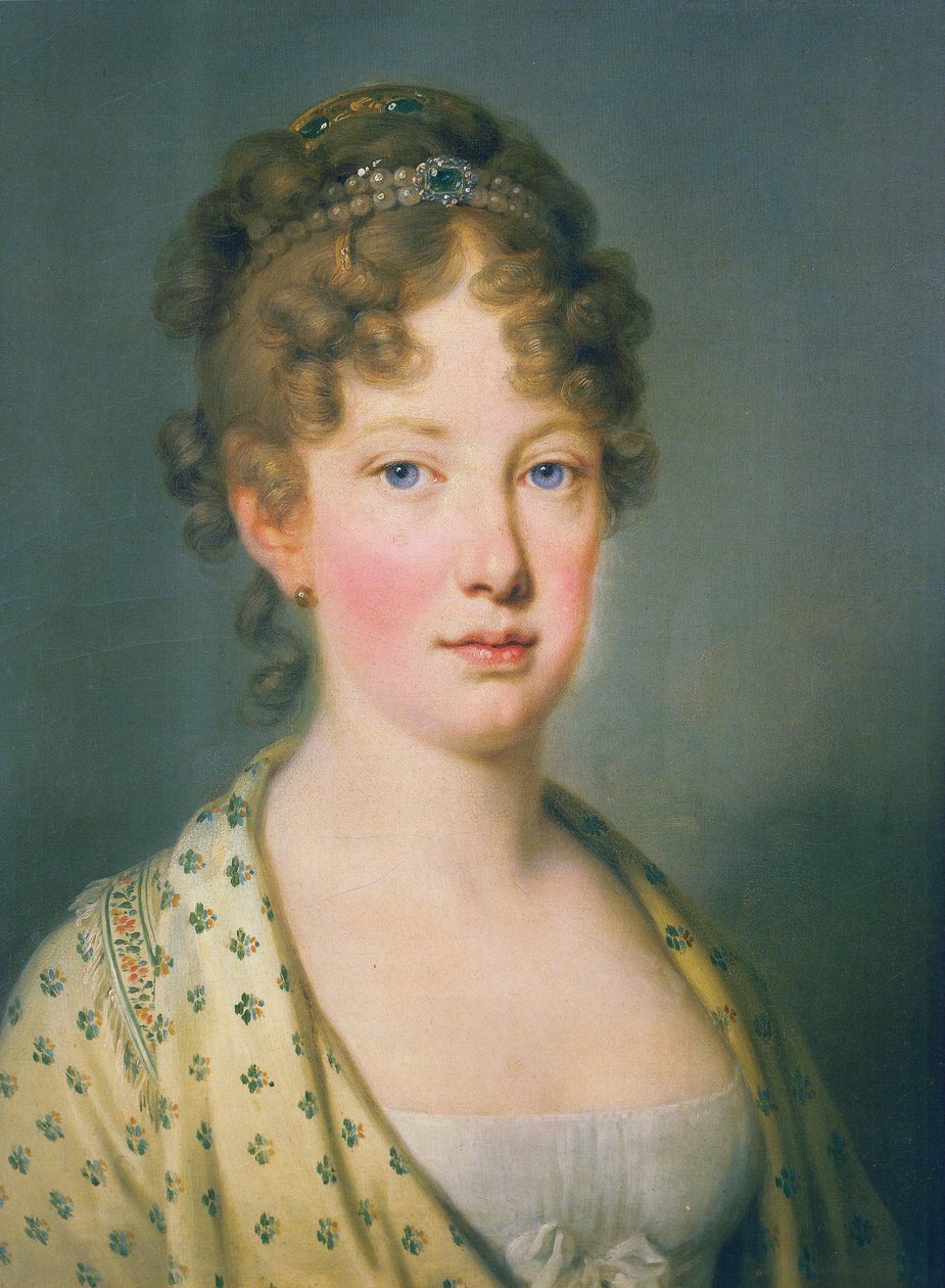 Porträt von Maria Leopoldina von Österreich von Joseph Kreutzinger