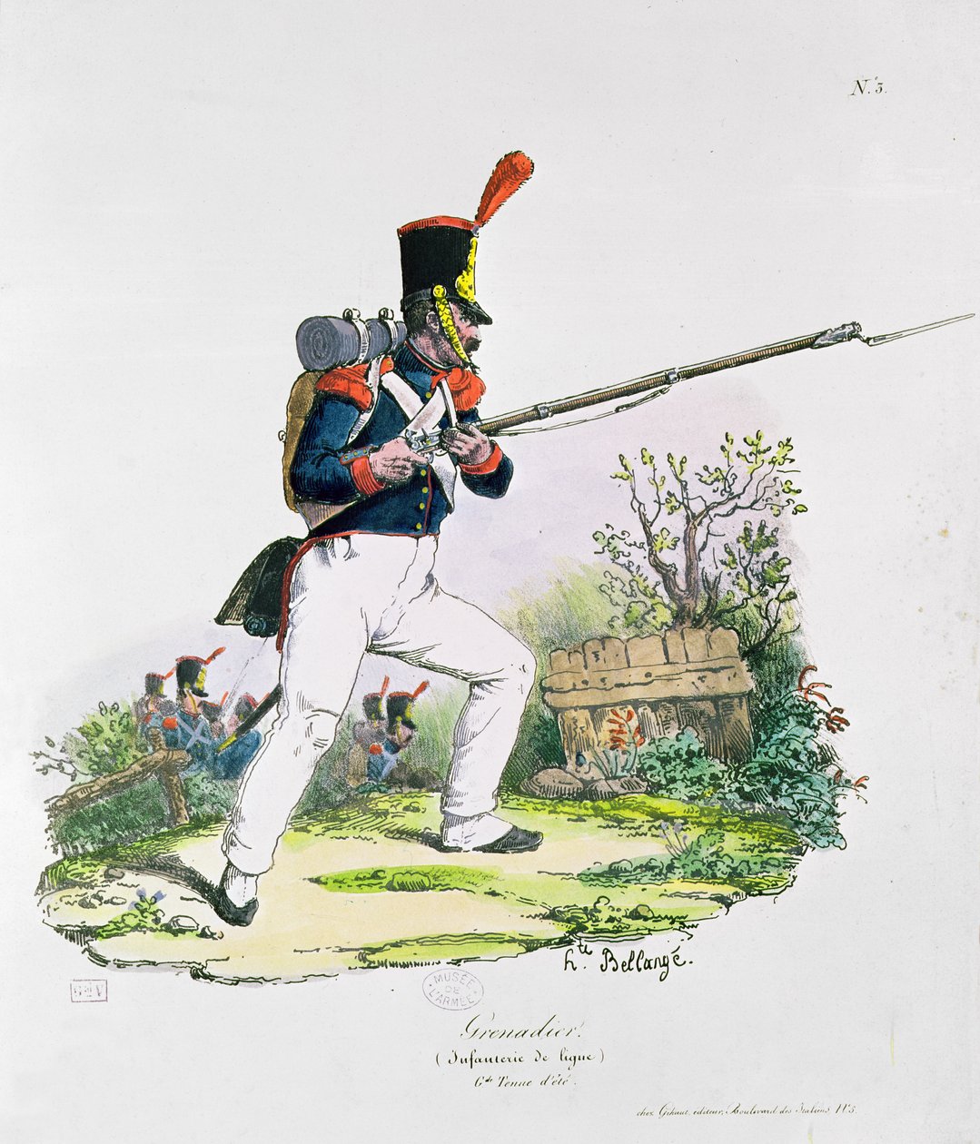 Grenadierwache von Joseph Louis Hippolyte Bellange