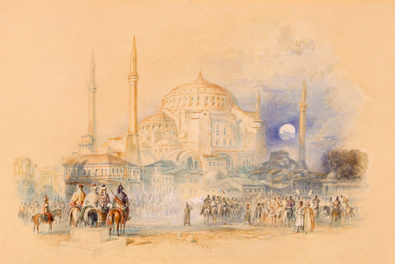 Hagia Sofia von Joseph Mallord William Turner