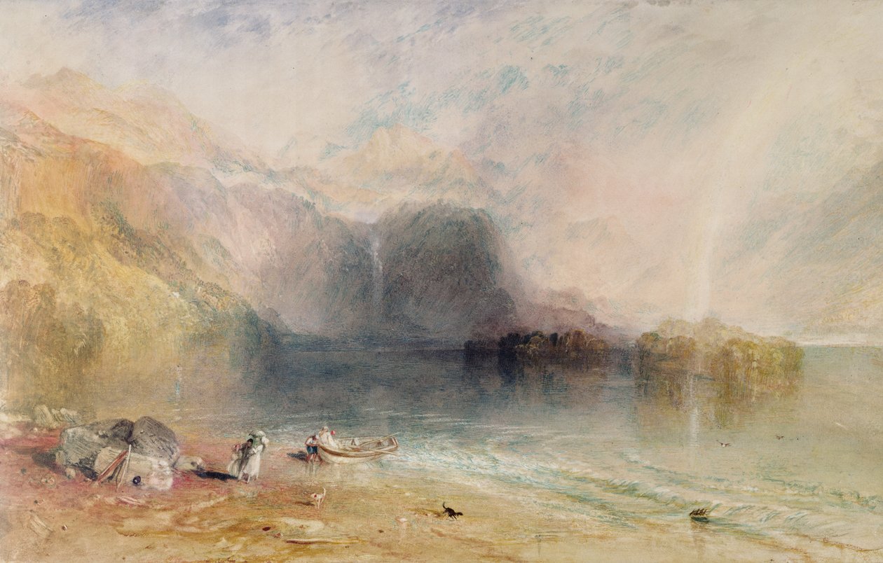 Keswick-See, Cumberland, 1835 von Joseph Mallord William Turner