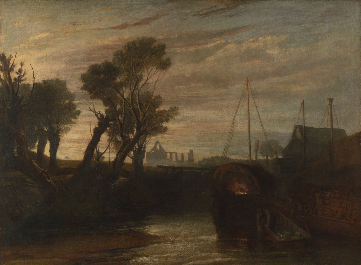 Newark Abbey von Joseph Mallord William Turner