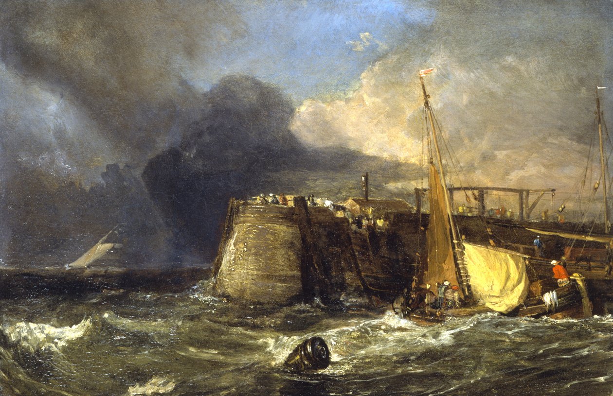 Alter Margate Pier von Joseph Mallord William Turner