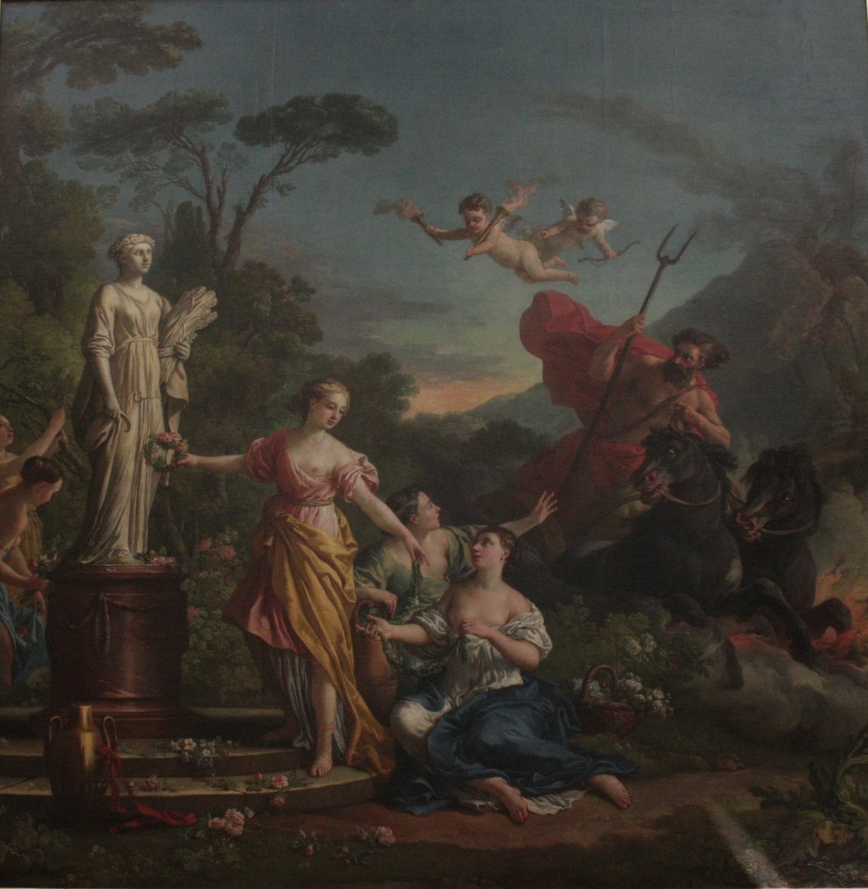 Die Entführung der Proserpina von Joseph Marie Vien