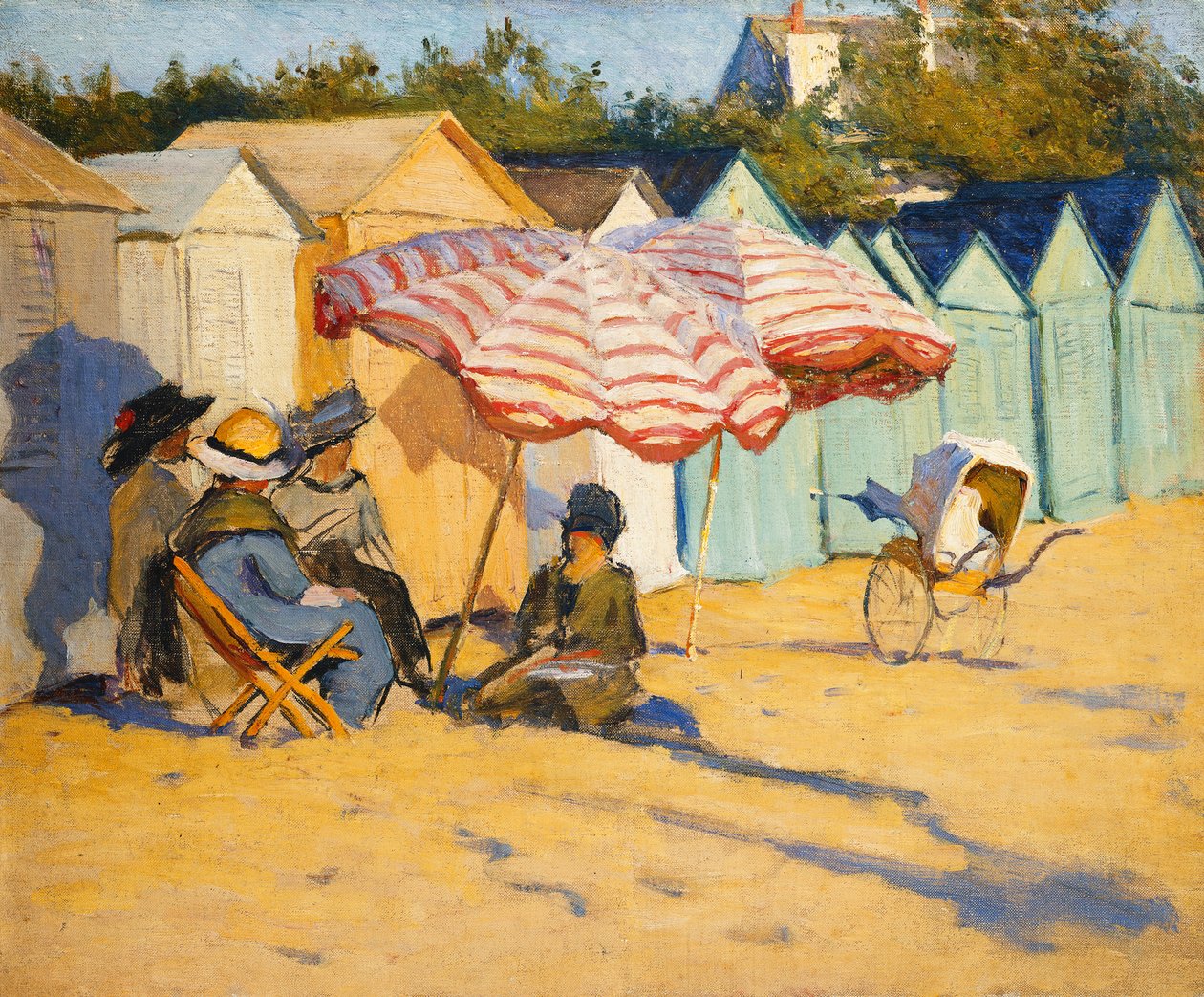 Sonne und Schatten von Joseph Milner Kite