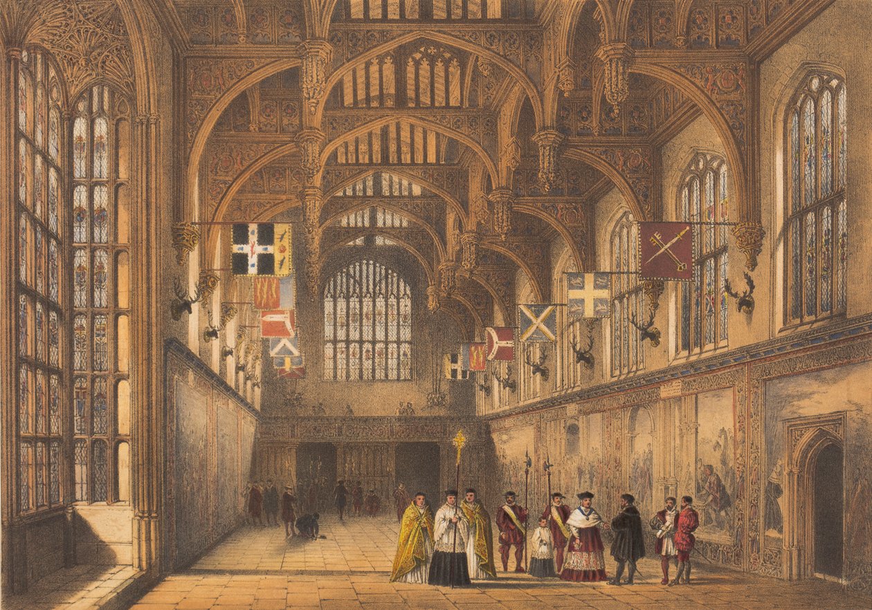 Die Große Halle von Joseph Nash