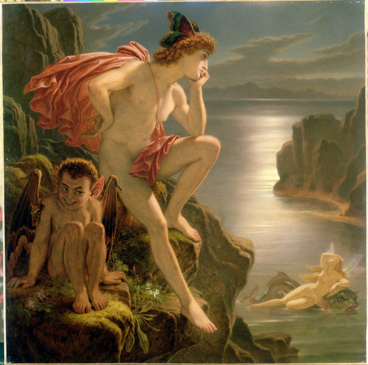 Oberon und die Meerjungfrau von Joseph Noel Paton