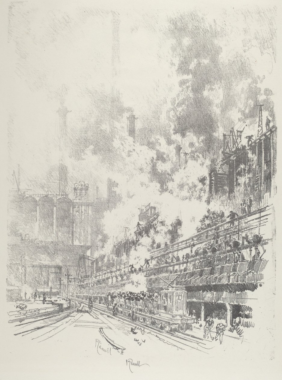 Nebenprodukte, 1916 von Joseph Pennell