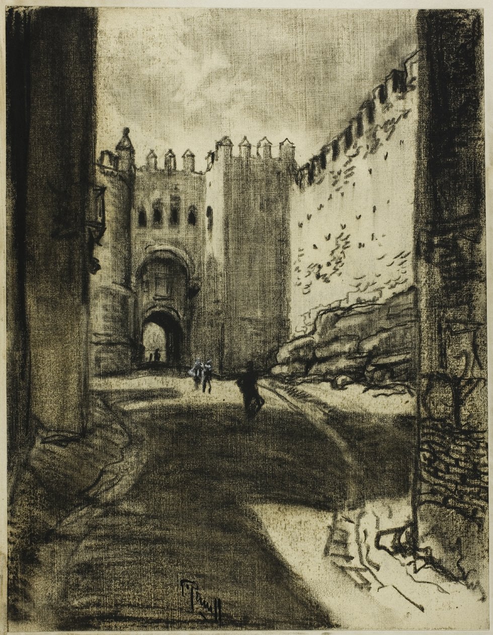 Tor, Segovia von Joseph Pennell