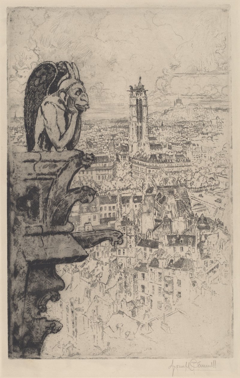 Le Stryge von Joseph Pennell