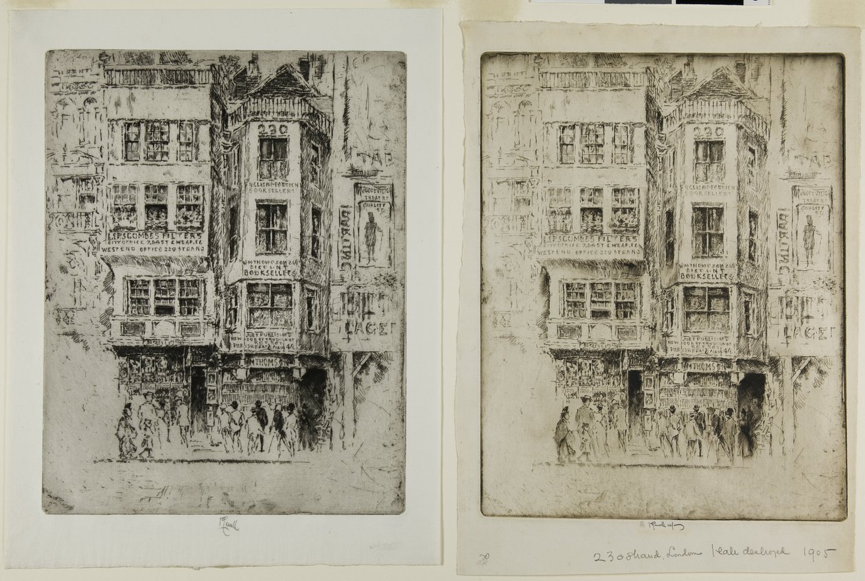 Nr. 230 Strand von Joseph Pennell