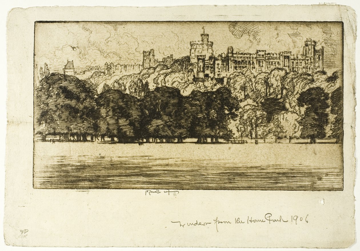 Königliches Windsor von Joseph Pennell