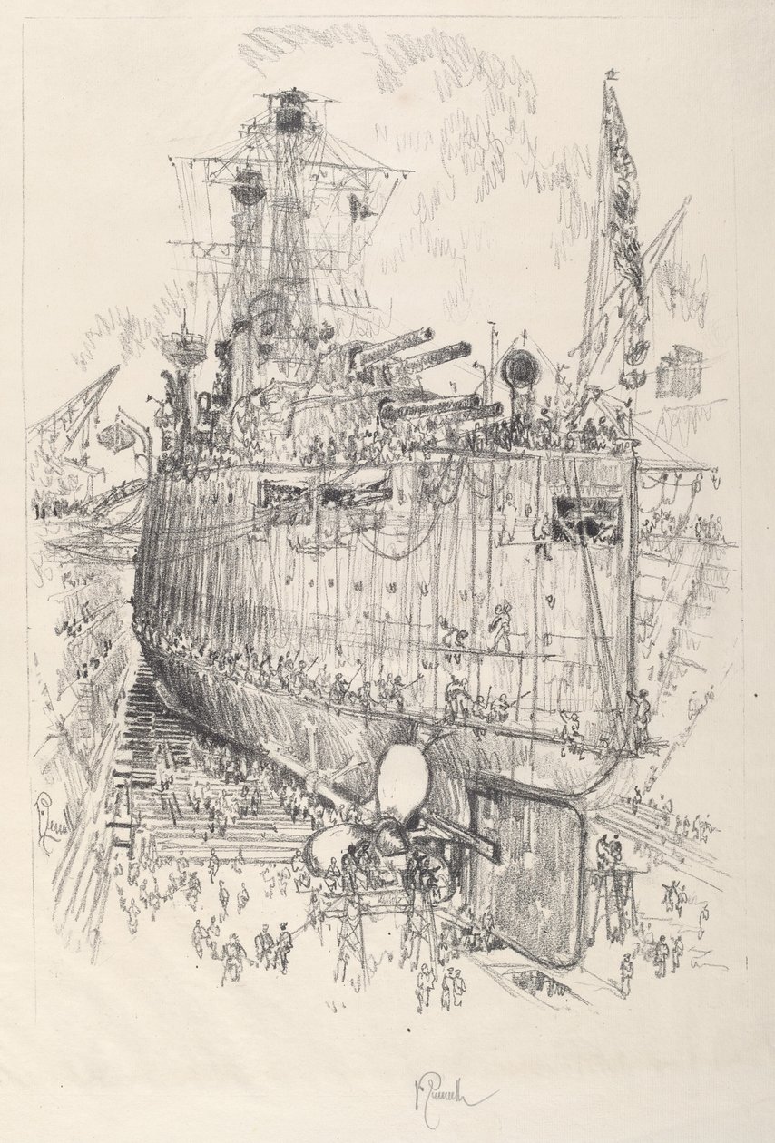 Die Ameisen, 1917 von Joseph Pennell