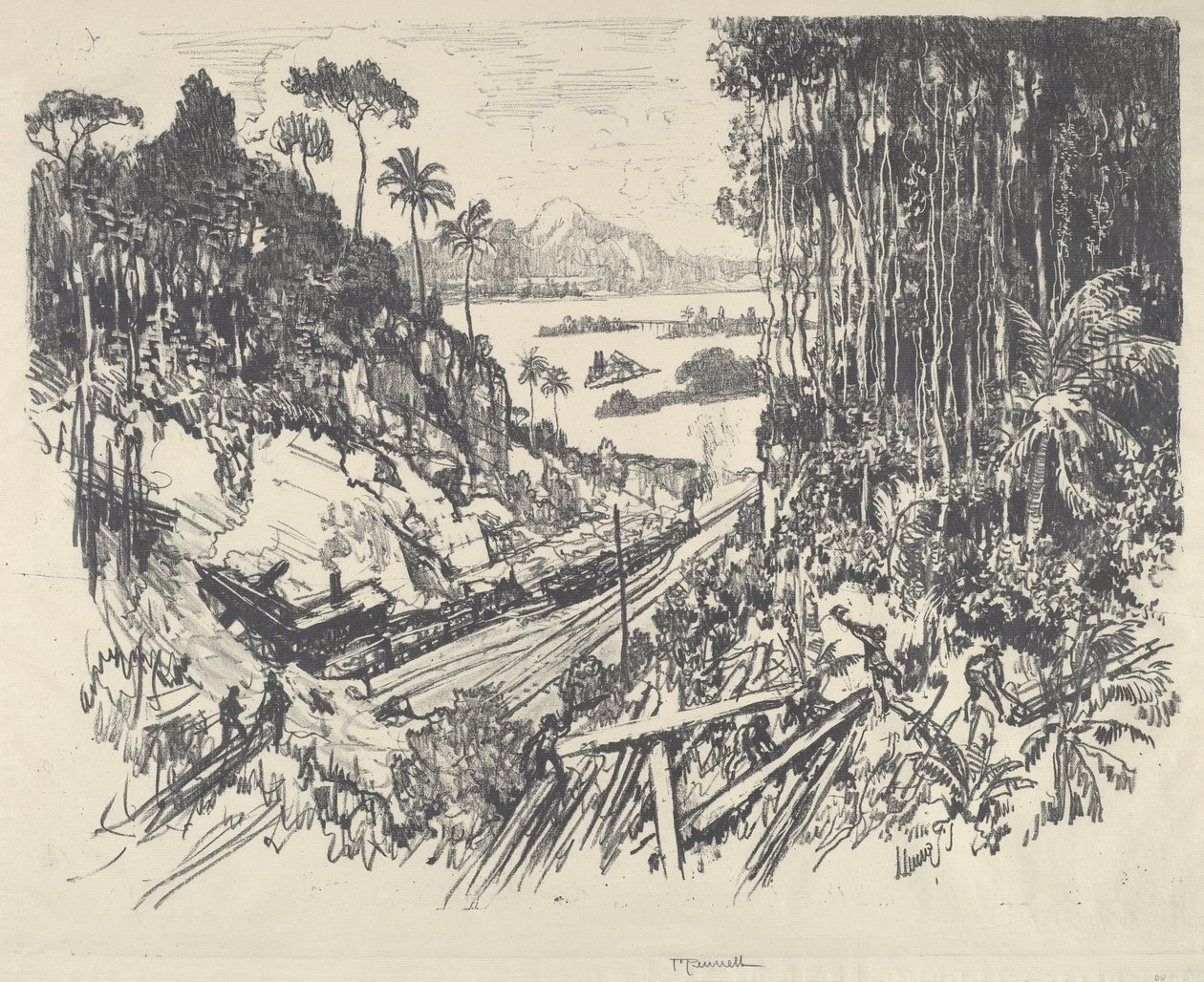 Der Dschungel von Joseph Pennell