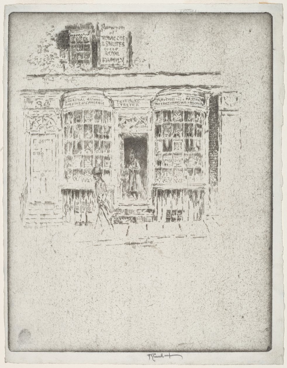 Der Tabakladen von Joseph Pennell