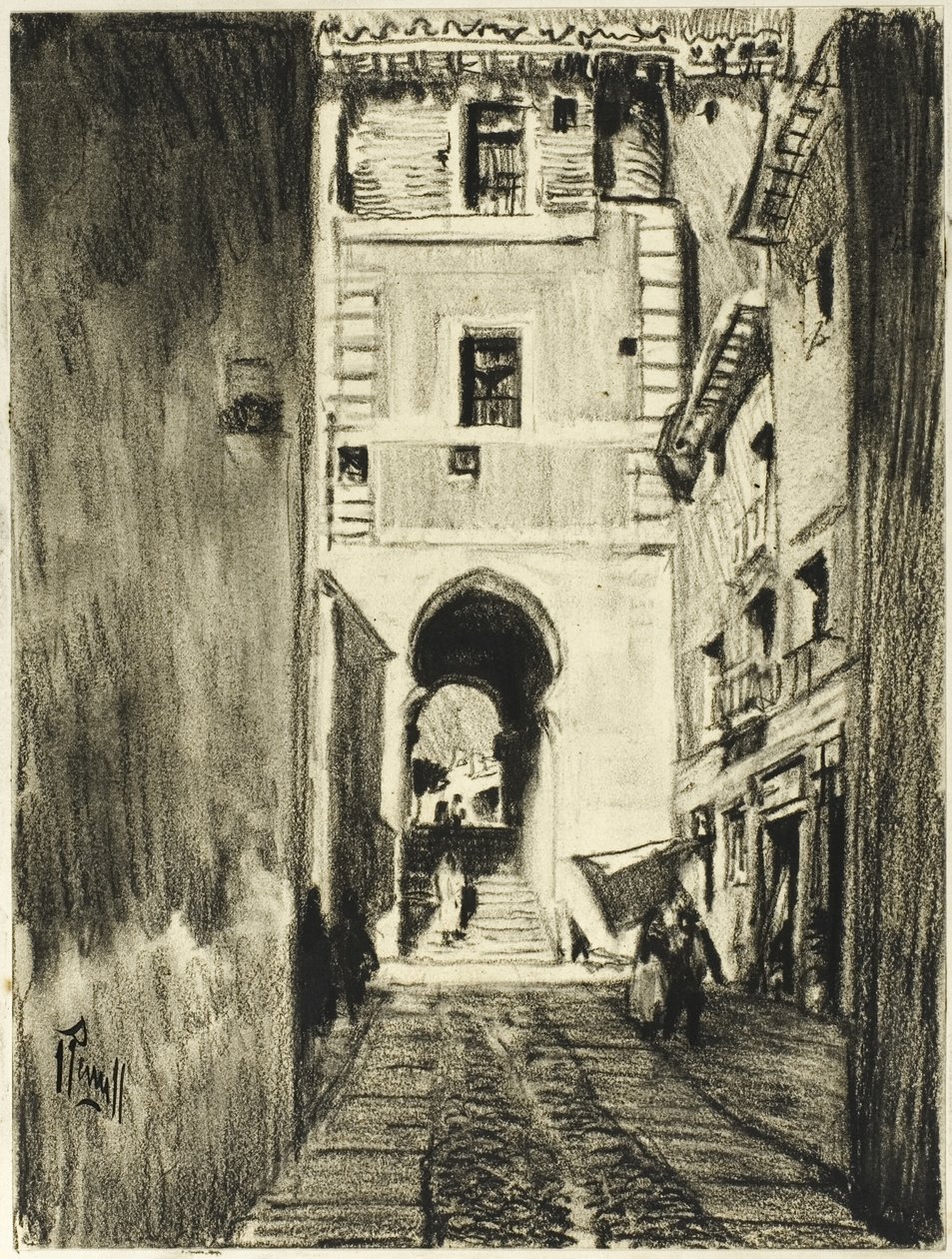 Toledo von Joseph Pennell