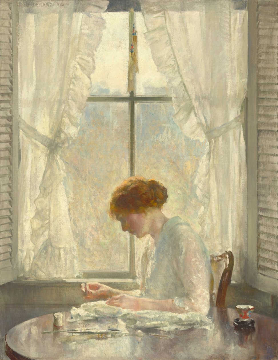 Die Näherin von Joseph Rodefer DeCamp