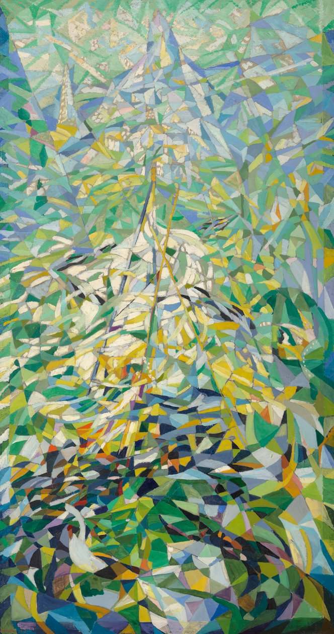 Frühling (Die Prozession) von Joseph Stella