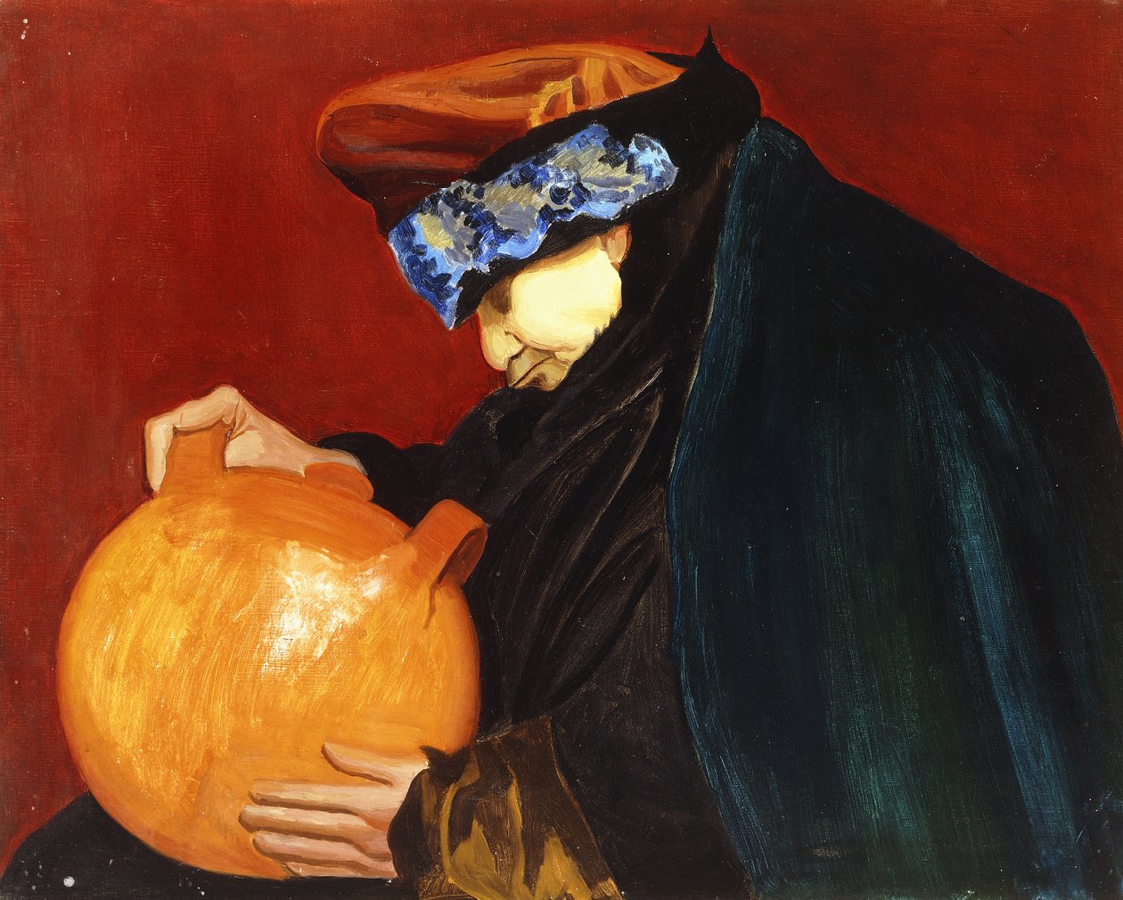 Die schlafende Frau von Joseph Stella