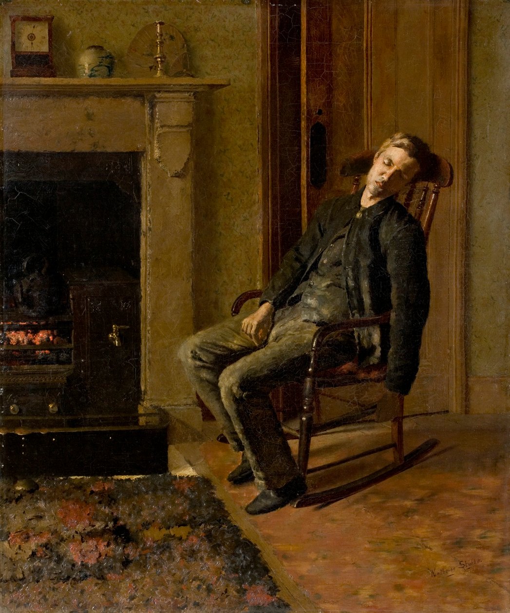 Müde von Joseph Woodhouse Stubbs