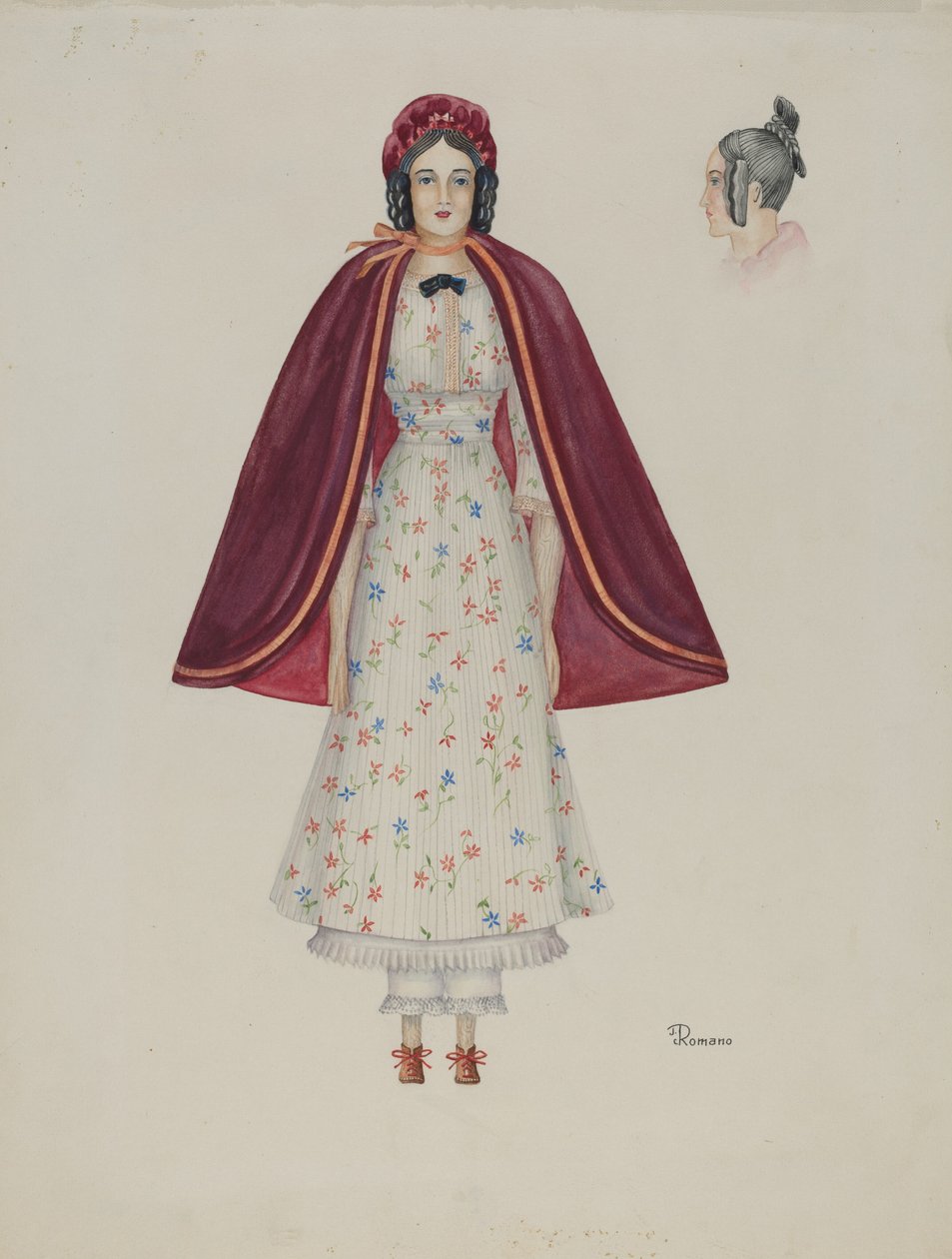 Puppe - Narcissa Savery, ca. 1937 von Josephine C. Romano