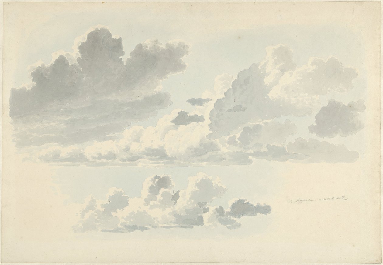 Wolkenstudien von Josephus Augustus Knip