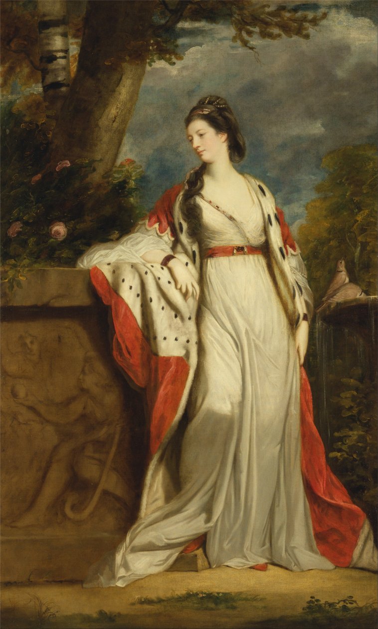 Elizabeth Gunning, Herzogin von Hamilton und Argyll von Joshua Reynolds