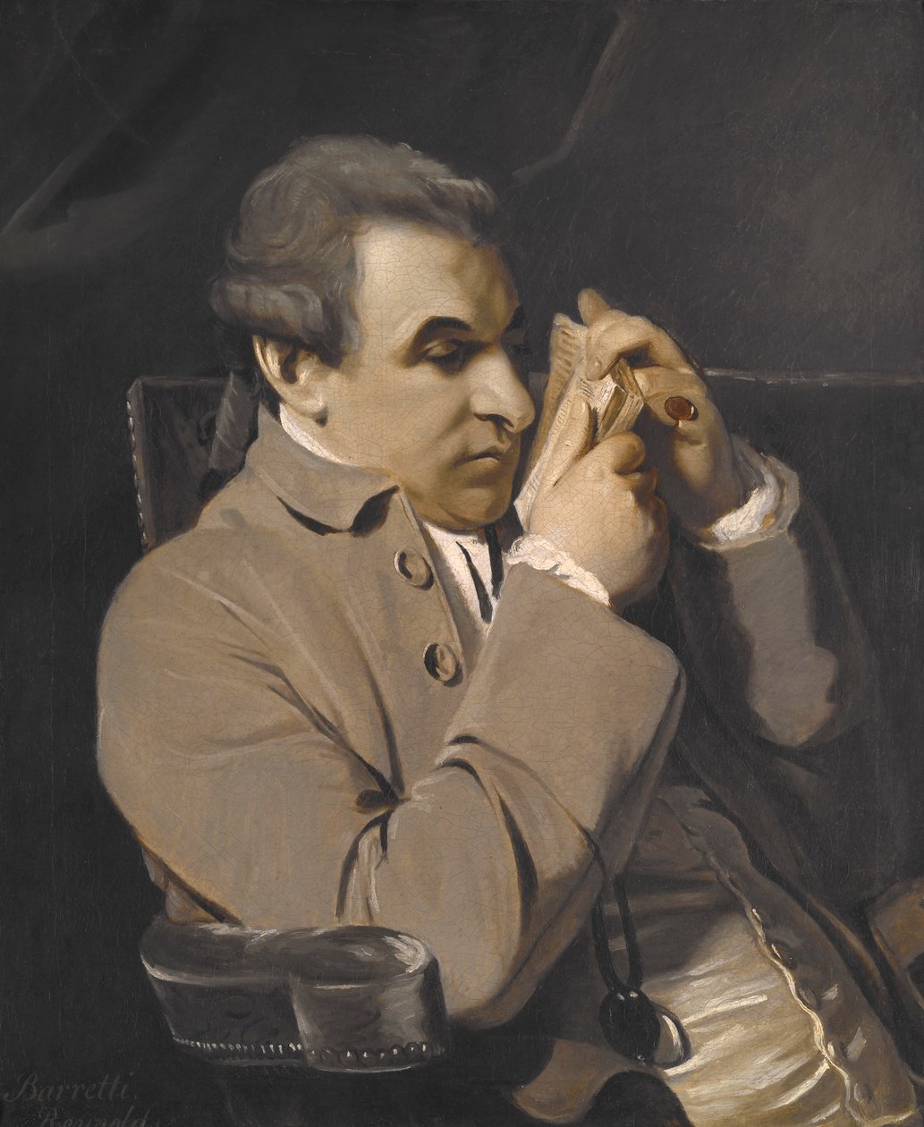 Porträt von Joseph Baretti von Joshua Reynolds