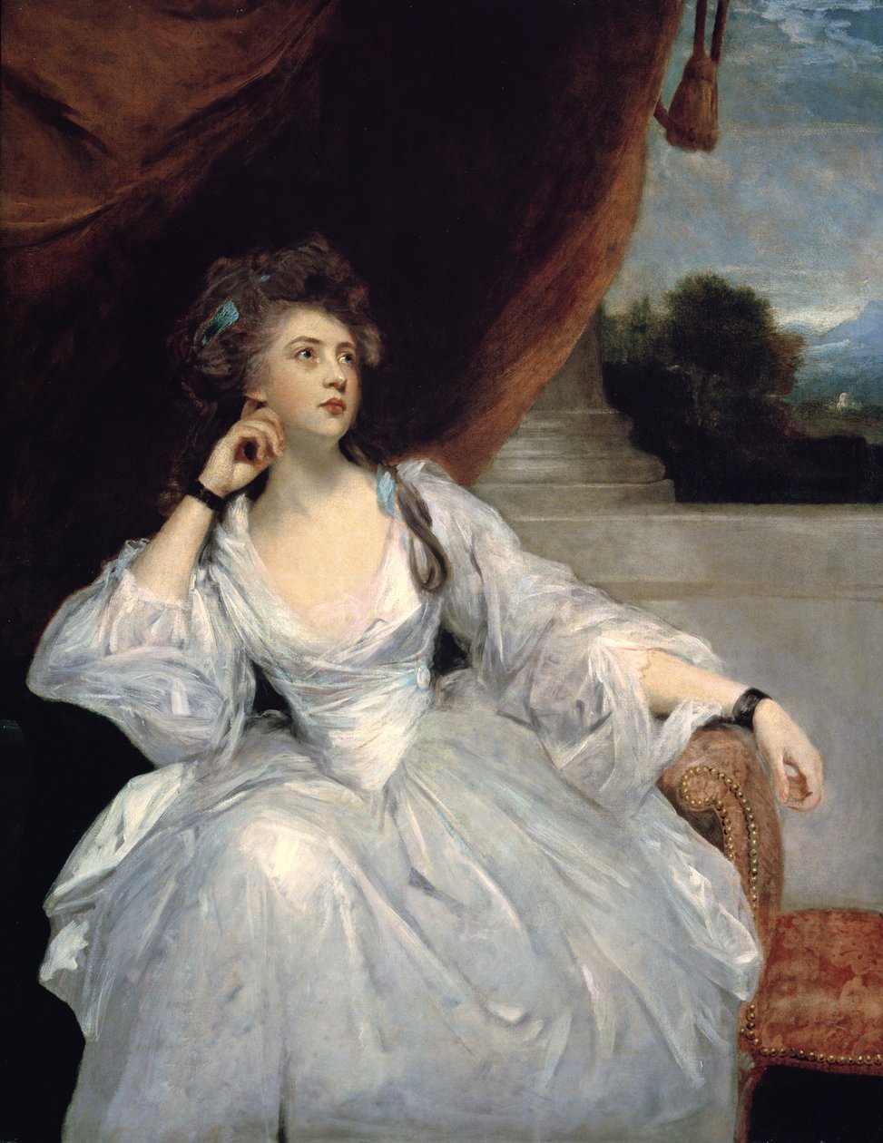 Porträt von Mrs. Stanhope von Joshua Reynolds