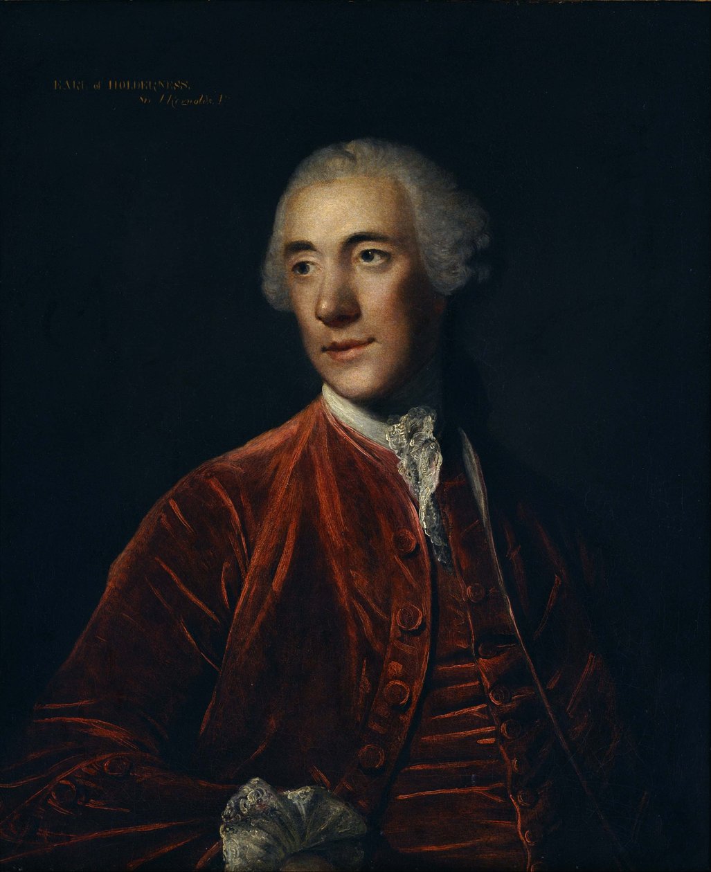 Robert d’Arcy, 4. Earl of Holderness von Joshua Reynolds