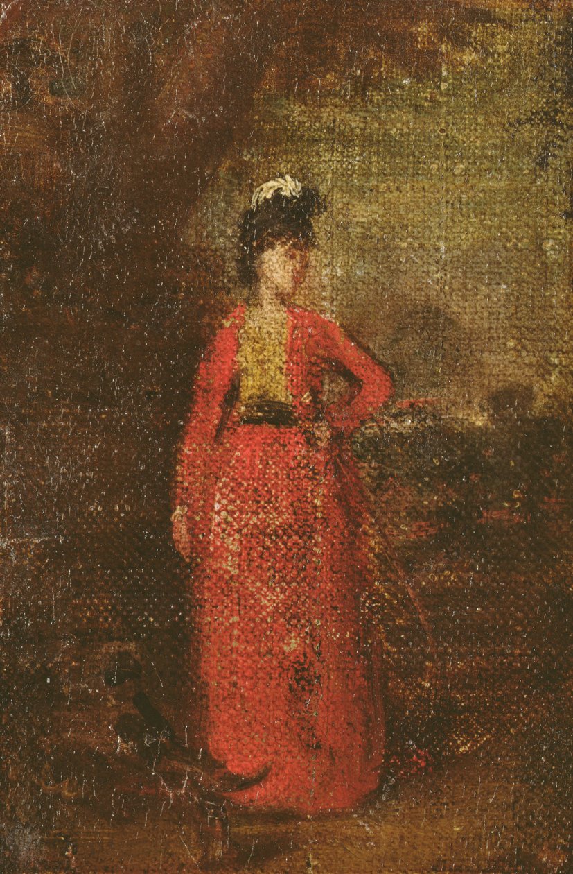 Skizze für Lady Worsley, ca. 1776 von Joshua Reynolds