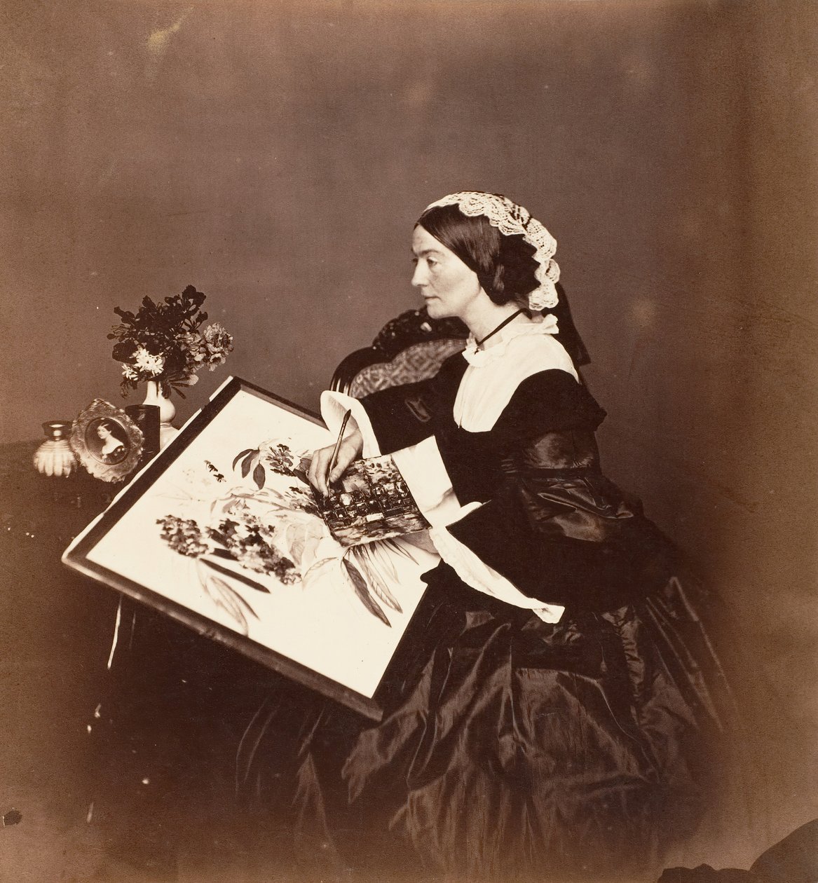 Die Gräfin Canning, Kalkutta, 1861 von Josiah Rowe