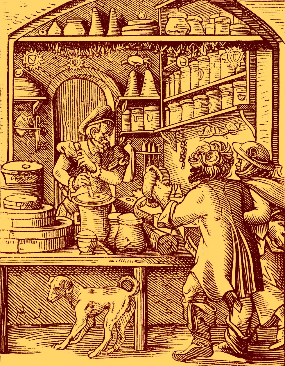 Apotheker von Jost Amman