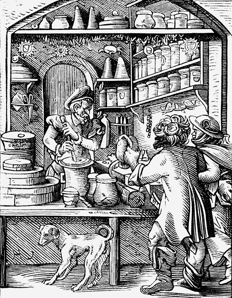 Apotheker von Jost Amman